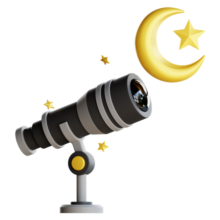 Eid Moon  3D Icon