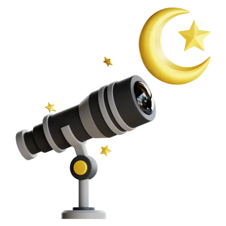 Eid Moon  3D Icon