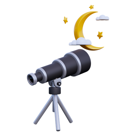 Eid Moon  3D Icon