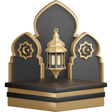 Aïd Moubarak  3D Icon