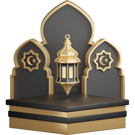 Eid Mubarak 3D Icon