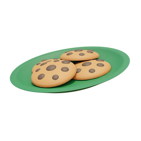 Eid Mubarak Cookies  3D Icon