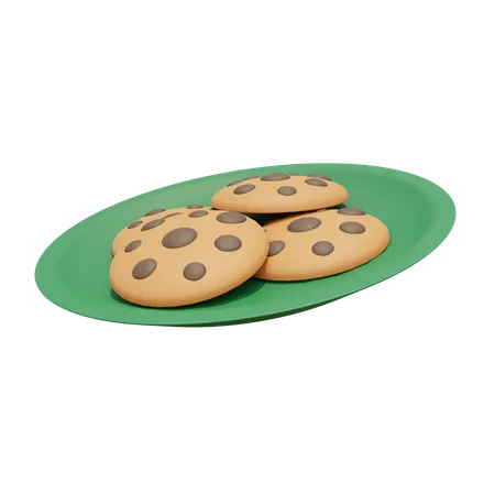 Eid Mubarak Cookies  3D Icon