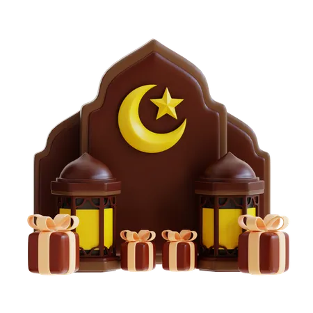 Eid pódio  3D Icon