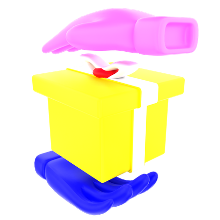 Eid surprise box  3D Icon