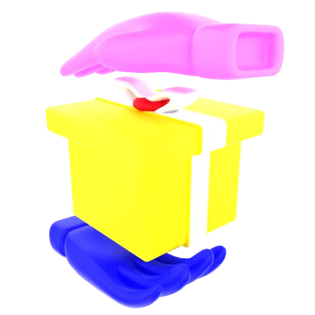 Eid surprise box  3D Icon