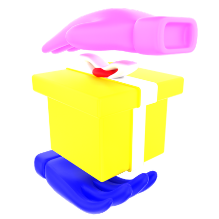Eid surprise box  3D Icon