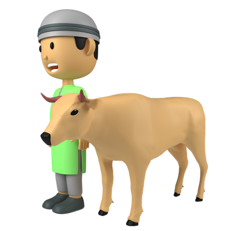 Vache de l'Aïd  3D Icon