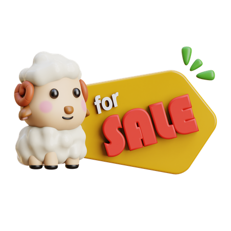 Marketing de venta de eid  3D Icon