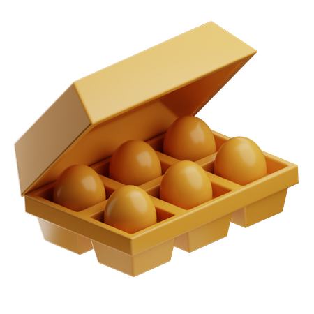 Eierablage  3D Icon