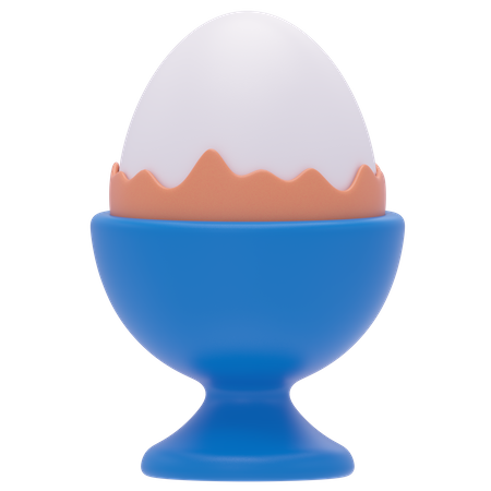 Eierschale  3D Icon