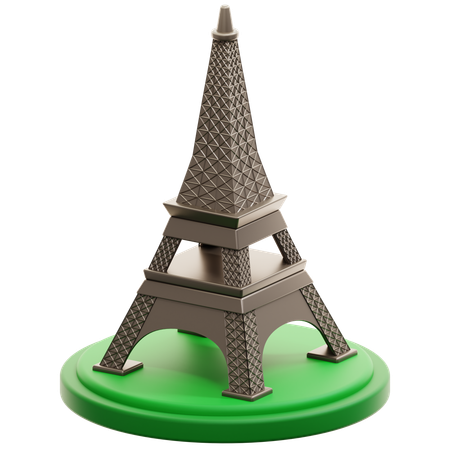 Eiffel Tower  3D Icon