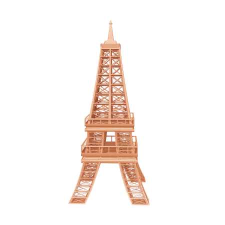 Eiffel Tower  3D Icon