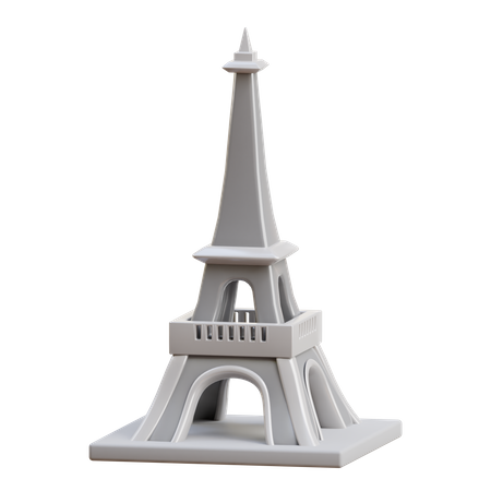 Eiffel Tower  3D Icon