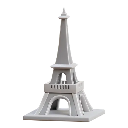 Eiffel Tower  3D Icon