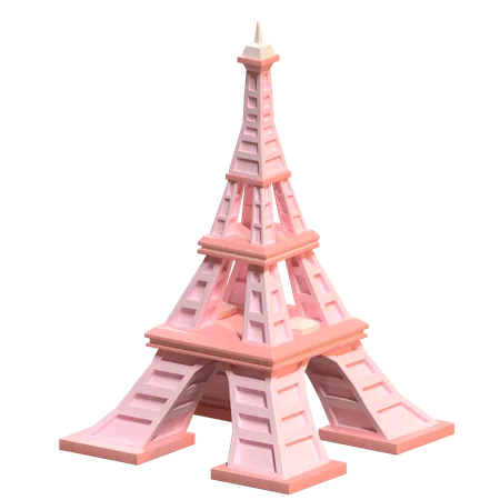 Eiffel Tower  3D Icon