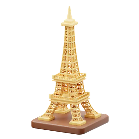 Eiffel Tower  3D Icon