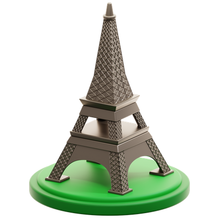 Eiffel Tower  3D Icon