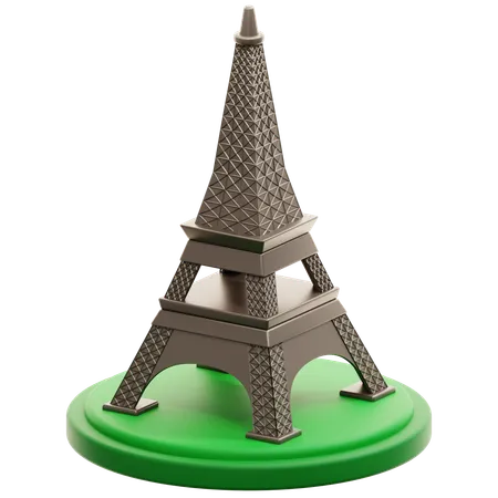 Eiffel Tower  3D Icon