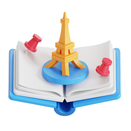 Eiffel tower  3D Icon