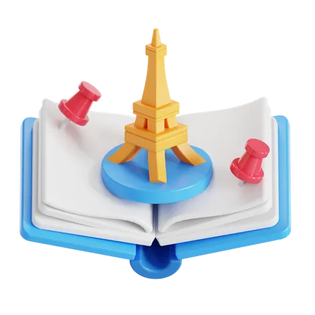 Eiffel tower  3D Icon