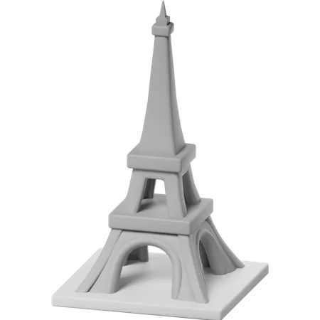 Eiffel Tower  3D Icon