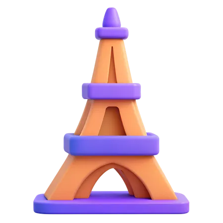 Eiffelturm  3D Icon