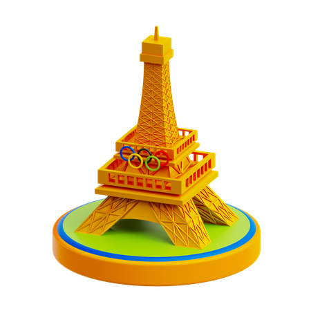 Eiffelturm  3D Icon