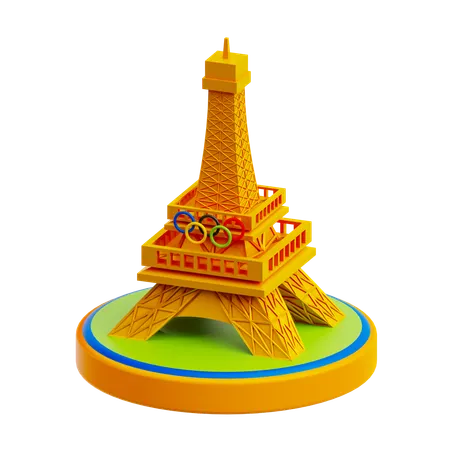 Eiffelturm  3D Icon