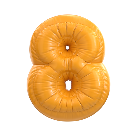 Eight  3D Icon