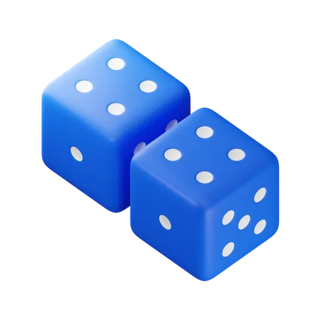 Eight Dice  3D Icon