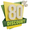 Eighty Percent Discount