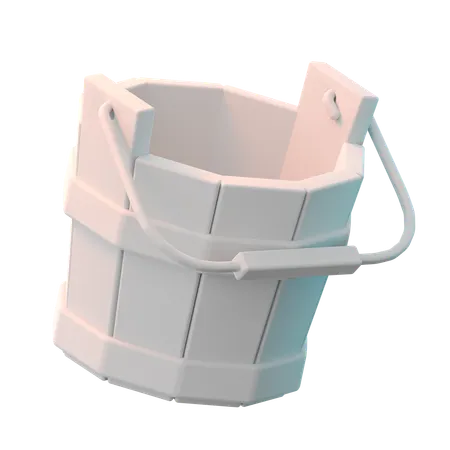 Eimer  3D Icon