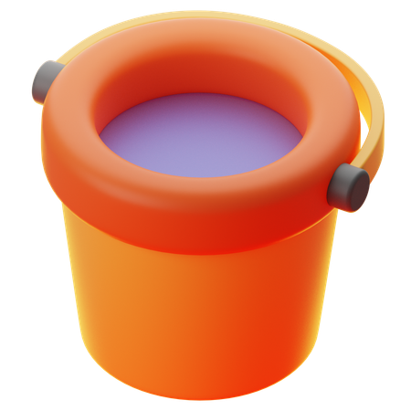Eimer  3D Icon