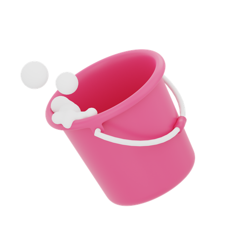 Eimer blase  3D Icon