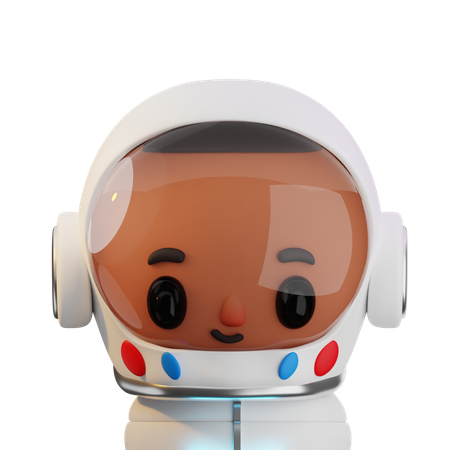 Ein Astronaut  3D Icon