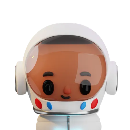 Ein Astronaut  3D Icon