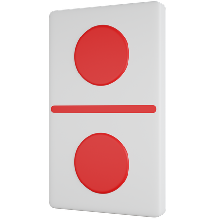Ein-Augen-Domino  3D Icon