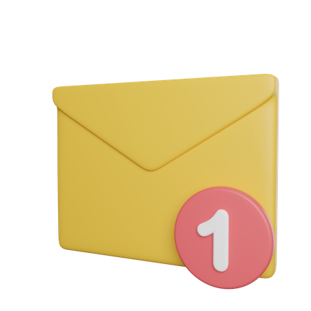 Eine Mail  3D Icon