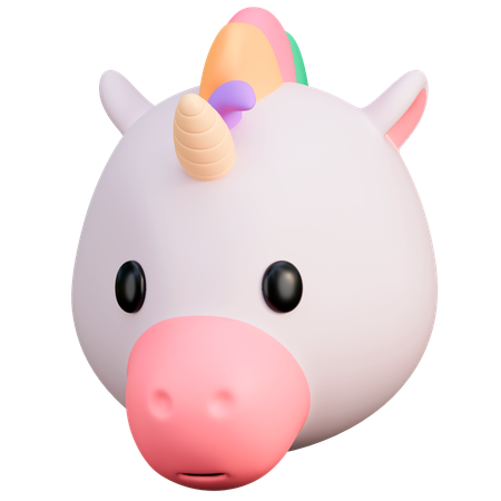 Einhorn  3D Icon