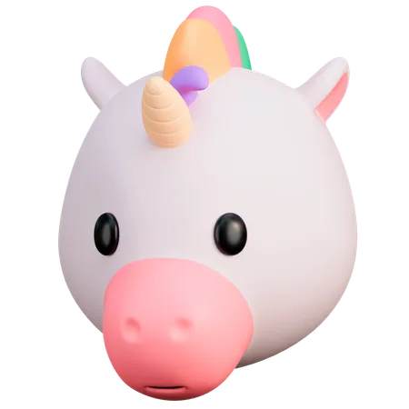 Einhorn  3D Icon