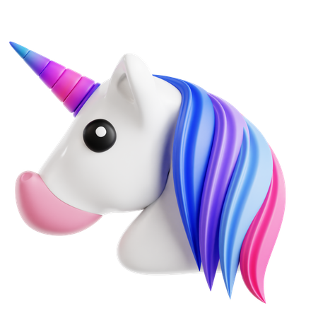 Einhorn  3D Icon