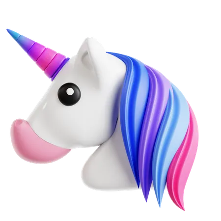 Einhorn  3D Icon