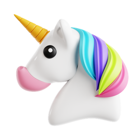 Einhorn  3D Icon