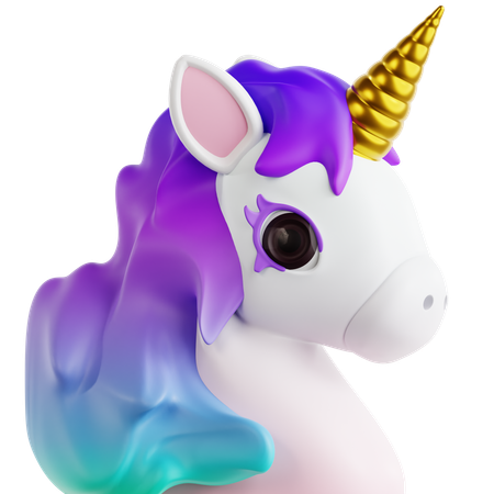 Einhorn  3D Icon