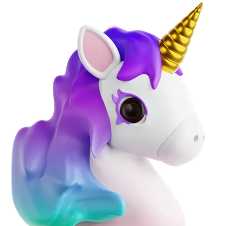 Einhorn  3D Icon