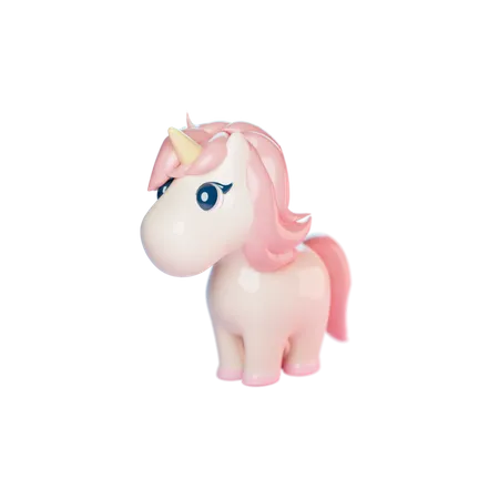 Einhorn  3D Illustration