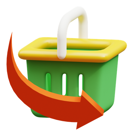 Einkaufen  3D Icon