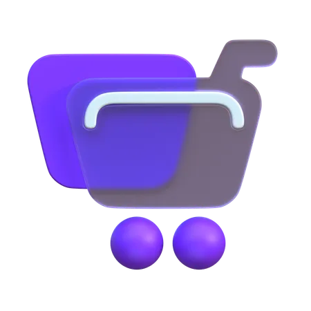 Einkaufen  3D Icon