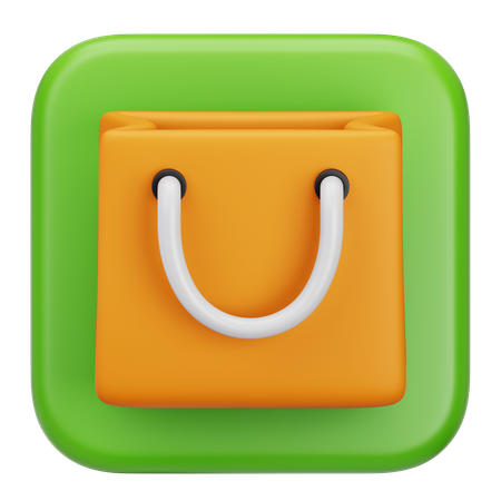 Einkaufen  3D Icon